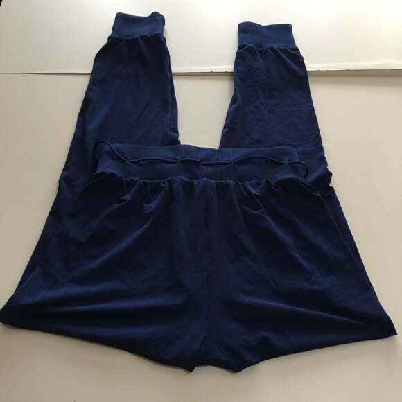 Gymshark Womens Joggers Sweatpants Size XS Belted Blue - Picture 5 of 9